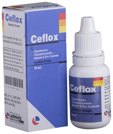 Buy Ceflox Dee Optic Eye Ear Drops 10ml Price Side 54 Off