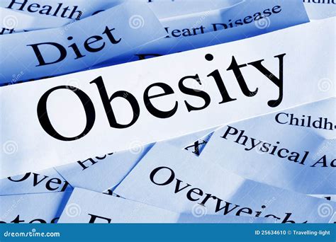 Obesity Concept Stock Photo Image Of Health Words Diabetes 25634610