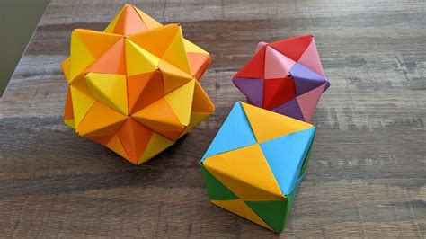 Learn How To Make A Sonobe Unit In Origami And Unlock A World Of Mathematical Wonder Evening