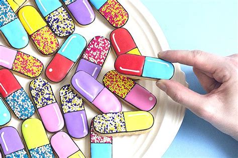 Pill Capsule Cookies Oh Happy Day Medical Cookies Nurse Cookies