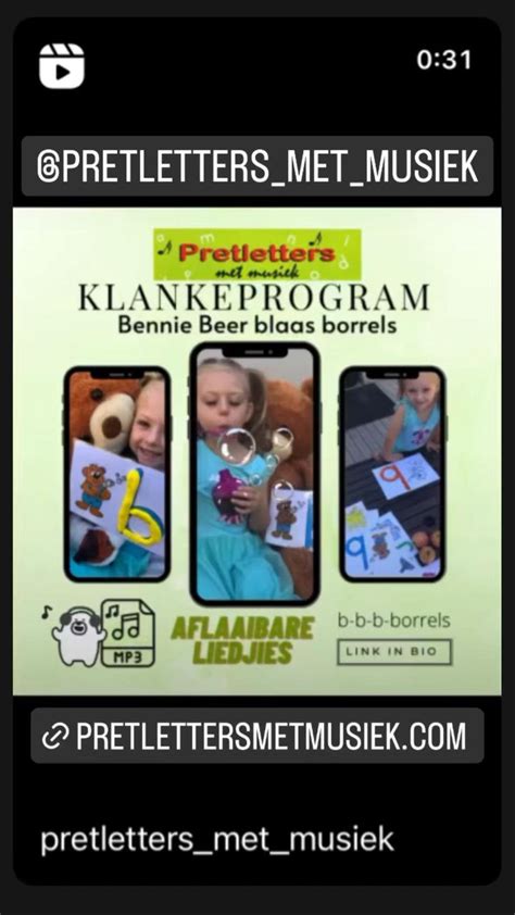 Klankeprogram Vir Kleuters Leer Al 26 Klanke Met MP3 Liedjies En PDF