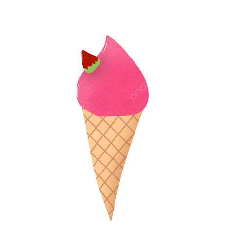 Helado De Fresa Png Fresa Helado De Fruta Cono Png Y Psd Para Images And Photos Finder