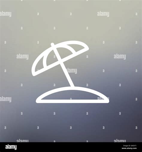 Umbrella Barbecue Stock Vector Images Alamy