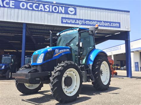 AGRI MONTAUBAN Tracteur agricole New Holland T 5 95 matériel d occasion