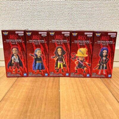 One Piece FILM RED World Collectable Figure Set Of 5 Vol 3 WCF