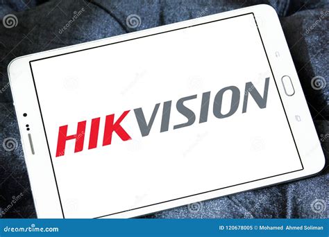 Hikvision Video Surveillance Company Logo Editorial Image - Image of illustrative, symbol: 120678005