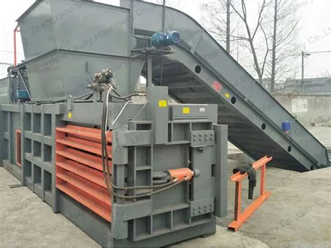 Plastic Baler Machine For Waste PET Bottles