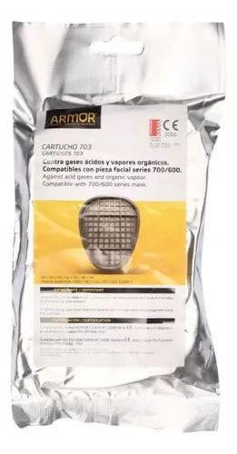 Filtro 703 Vapores Organicos Y Gases Armor MercadoLibre