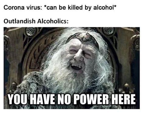 Another Corona Virus Meme : r/OutlandishAlcoholics