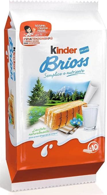 Amazon Kinder Ferrero Brioss 280 Gr 10 Brioche Italian