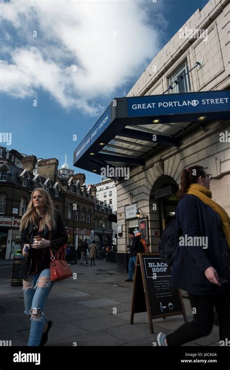 Great Portland Street station Stock Photo - Alamy