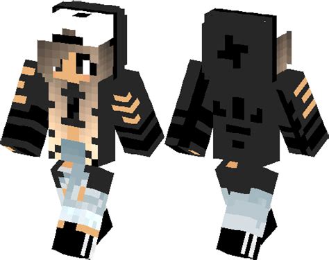 Adidas Girl Hoodie | Minecraft Skin | Minecraft Hub