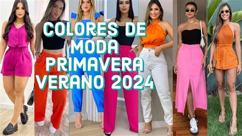 Colores De Moda 2024 🌈 Principales Colores Tendencia Primavera Verano