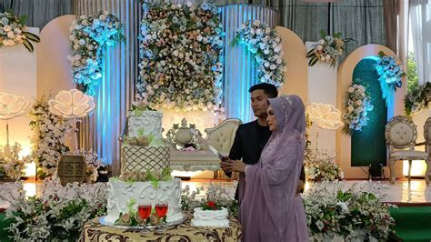 Potong Kue Wedding Puput Dan Agus Endang Makeup Youtube