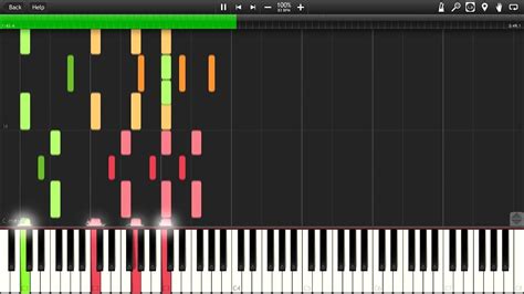 Rammstein Mann Gegen Mann Synthesia Piano Midi Youtube