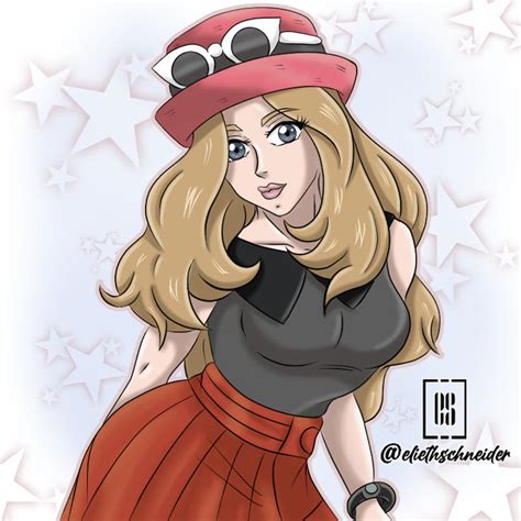 Serena Pokemon By Elieth On Deviantart