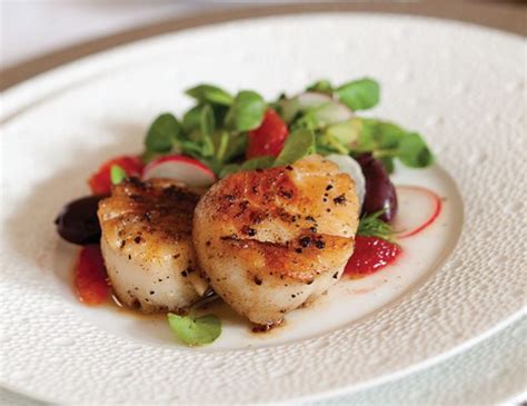 Seared Sea Scallop Salad Teatime Magazine