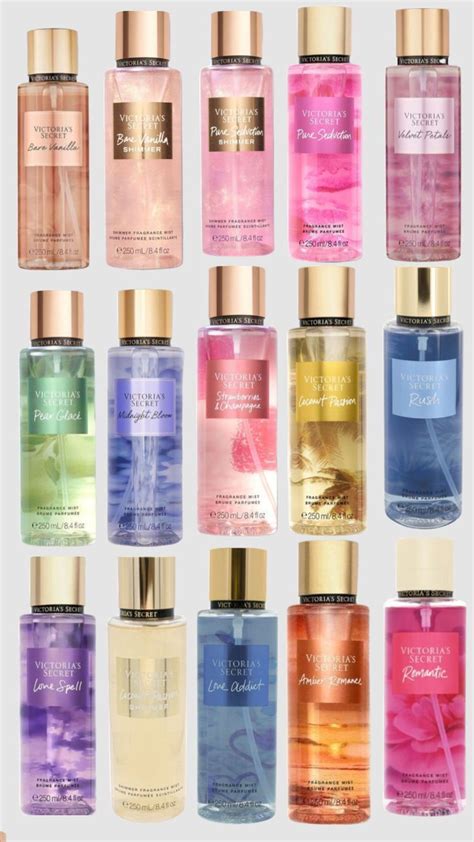 Victoria Secret Perfume Collection Victoria Secret Perfume Body Spray