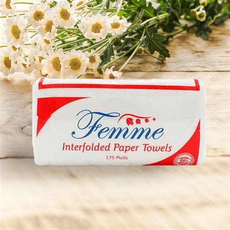 Femme Interfolded Paper Towel Ply Pulls Lazada Ph