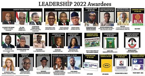 Wike El Rufai Ugwuanyi Abiodun Bag 2022 Leadership Newspaper Awards