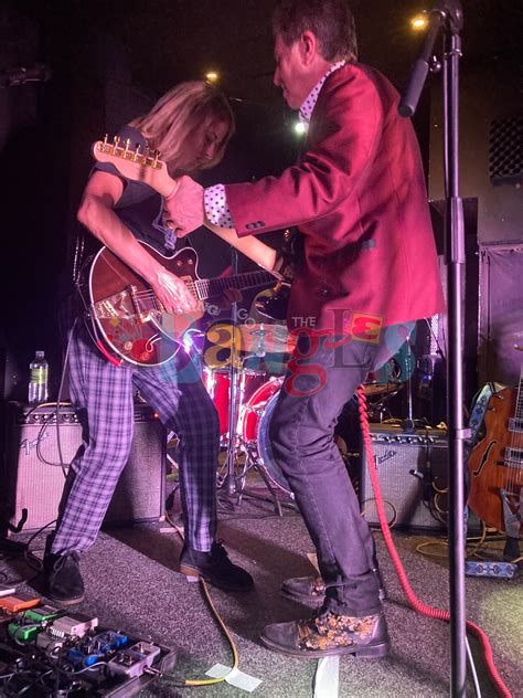 Photos Of Vicki Performing With The Dream Syndicate At The Hug And Pint In Glasgow On March 10