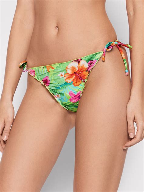 Banana Moon Bas De Bikini Luma Sunleaf JZO07 Multicolore Modivo Fr