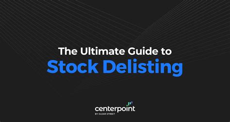 Stock Delisting - What it Means & How it Works