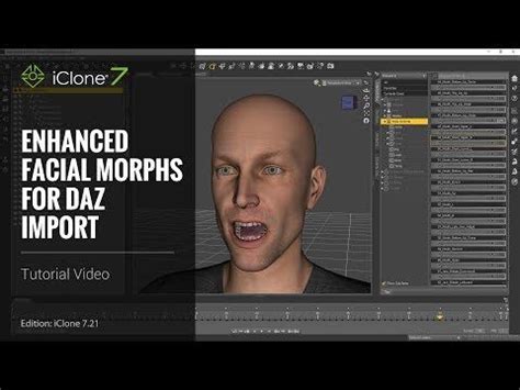 IClone 7 21 Tutorial Daz Genesis Pipeline Part 1 Enhanced Facial