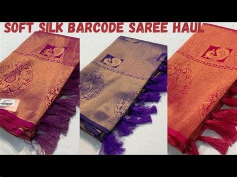 Soft Silk Barcode Sarees Haul Banarasi Sarees Sareelover Saree