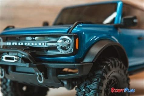 Traxxas Trx4 Ford Bronco 2021 4x4 Blue Start And Play