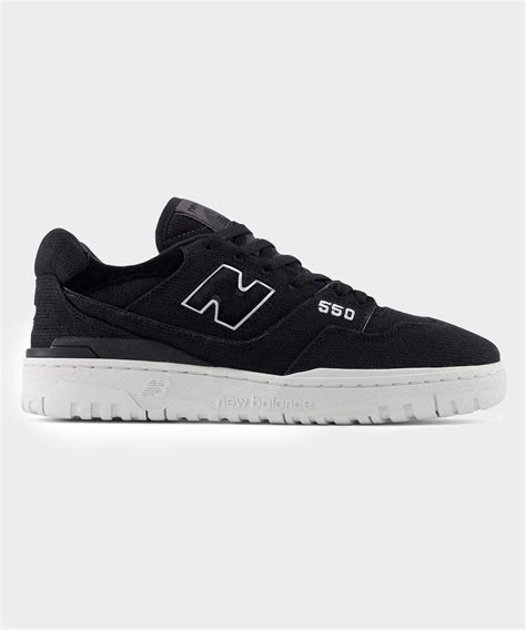 New Balance 550 Black Suede for Men | Lyst