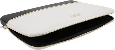 Customer Reviews Kate Spade New York Laptop Sleeve Black Gold Cement