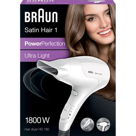 Braun Satin Hair Powerperfection Hd Haartrockner Wei