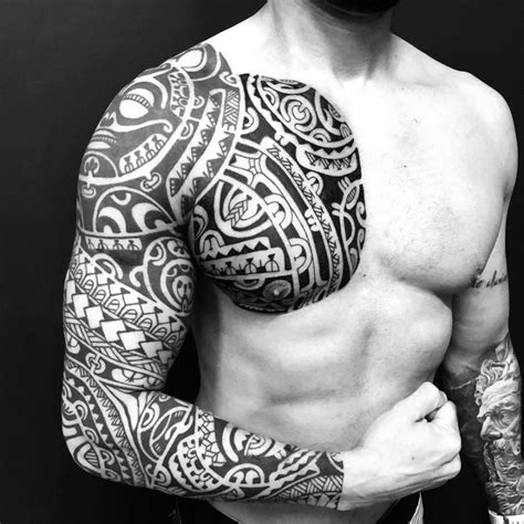 21 As Melhores Tatuagem Tribal Do Peito Para O Braço Ideas fotos