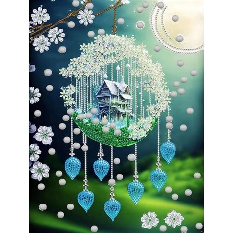 Diy Diamond Painting Partiel Strass Paysage Microscopique Diamond