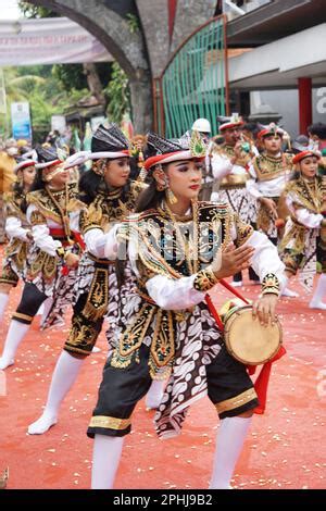 Indonesian Perform Reog Kendang In The Ceremony Of Tulungagung S