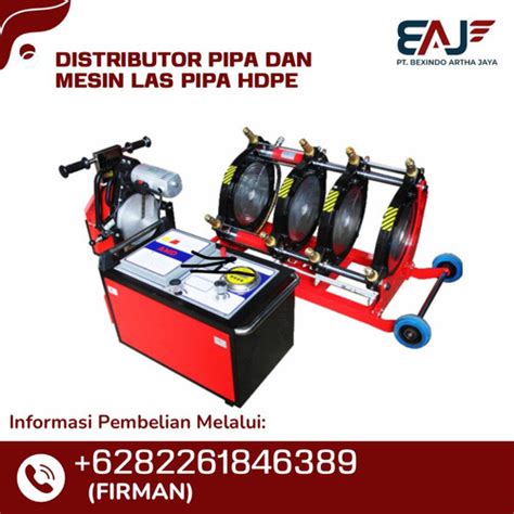 Jual Mesin Las Pipa Hdpe Shd Mm Clamp Jakarta