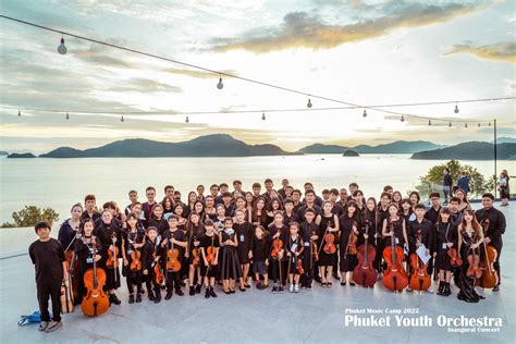 Phuket Youth Orchestra Inaugural Concert Sri Panwa Luxury Hotel Phuket Resort Spa Thailand