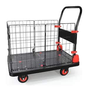 Tatayosi Upgraded Foldable Push Cart Dolly Lbs Capacity Moving