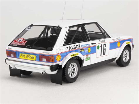 Talbot Sunbeam Lotus Monte Carlo 1981 IXO 1 18 Autos Miniatures