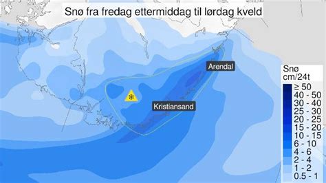 Gult Farevarsel For Snø Kommende Helg Nrk Sørlandet Lokale Nyheter