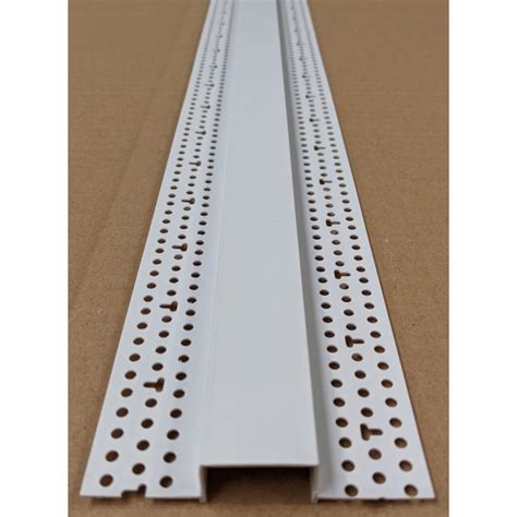 Trim Tex Mm X Mm White Pvc Architectural Reveal Bead Profile M