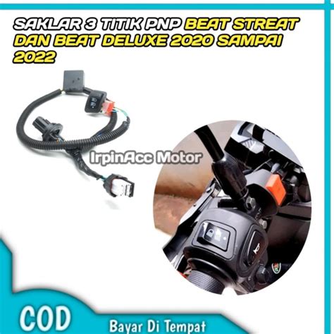 Jual Saklar On Off Beat Led Beat Deluxe Beat Street Saklar 3 Titik PNP