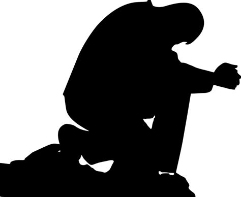 Prayer Silhouette Png Photo Png Mart