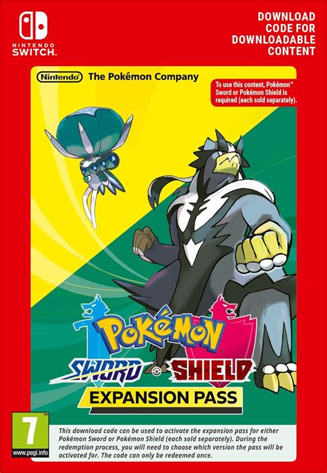 Pokémon Sword And Pokémon Shield Expansion Pass Nintendo Switch Download Code Uk