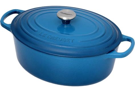 Le Creuset Cocotte Cazuela Ovalada Cm L Azul Compras Con