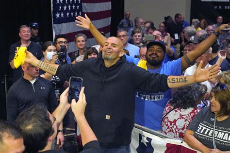 Fetterman says he is 'grateful' to be alive in first Senate campaign ...