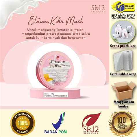 Jual Etawa Kefir Mask G Masker Susu Kambing Etawa Mengeluarkan Racun