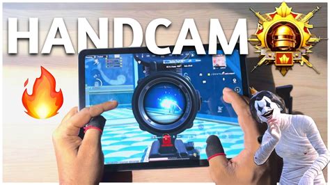 Handcam Ipad Air M Finger Claw Full Gyro Bgmi New Update