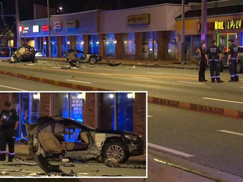 Suv Cut Completely In Half In Horrifying Orlando Car Wreck